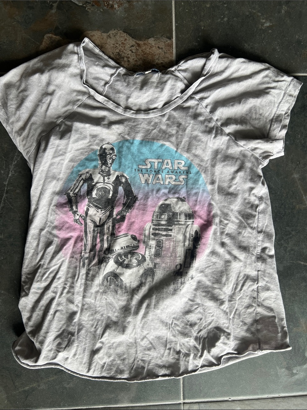 Star Wars Force Awakens Junk Food tee
